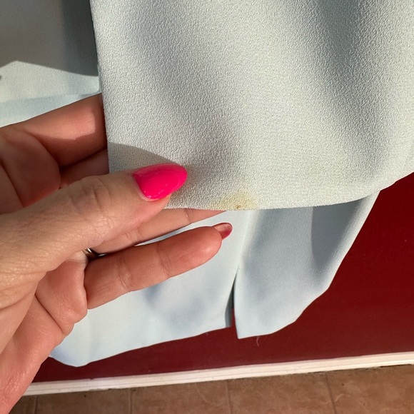 Karen Miller New York 2 Piece Baby Blue Suit Size 17/18 (needs to be cleaned) - Picture 3 of 16